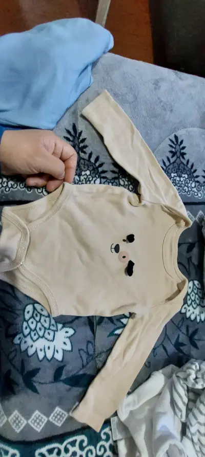 Conjunto de bodies para bebé manga larga - miniatura 1