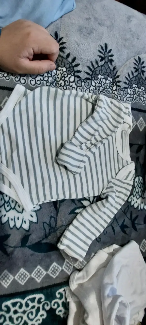 Conjunto de bodies para bebé manga larga - 2