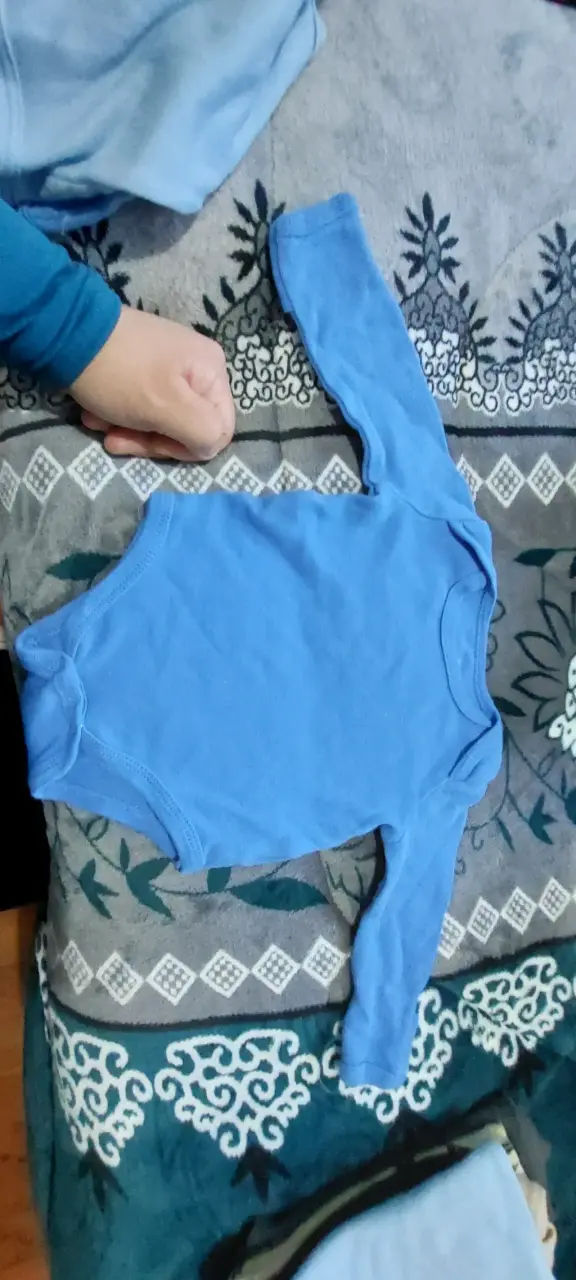 Conjunto de bodies para bebé manga larga - 3