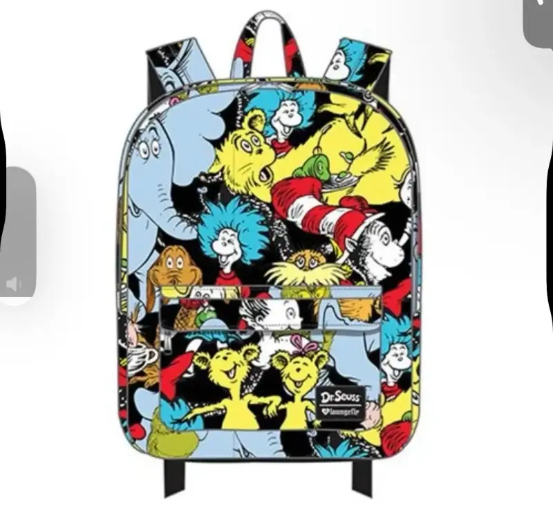 Mochila Dr. Seuss Jansport con diseño colorido