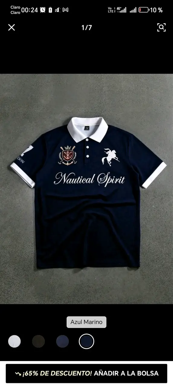 Polera Negra Estilo Casual 'The World is Yours' - 1