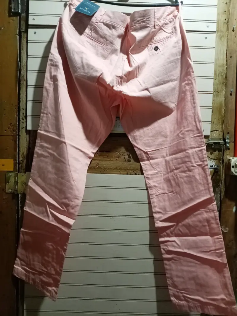 Pantalones rosados de algodón para hombre Regatta - 1