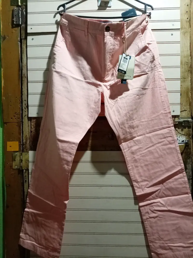 Pantalones rosados de algodón para hombre Regatta - 2