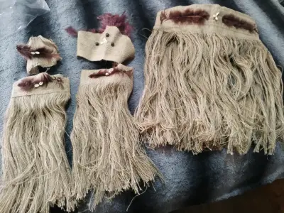 Traje Pascuense material Rafia Talla 14 - miniatura 1