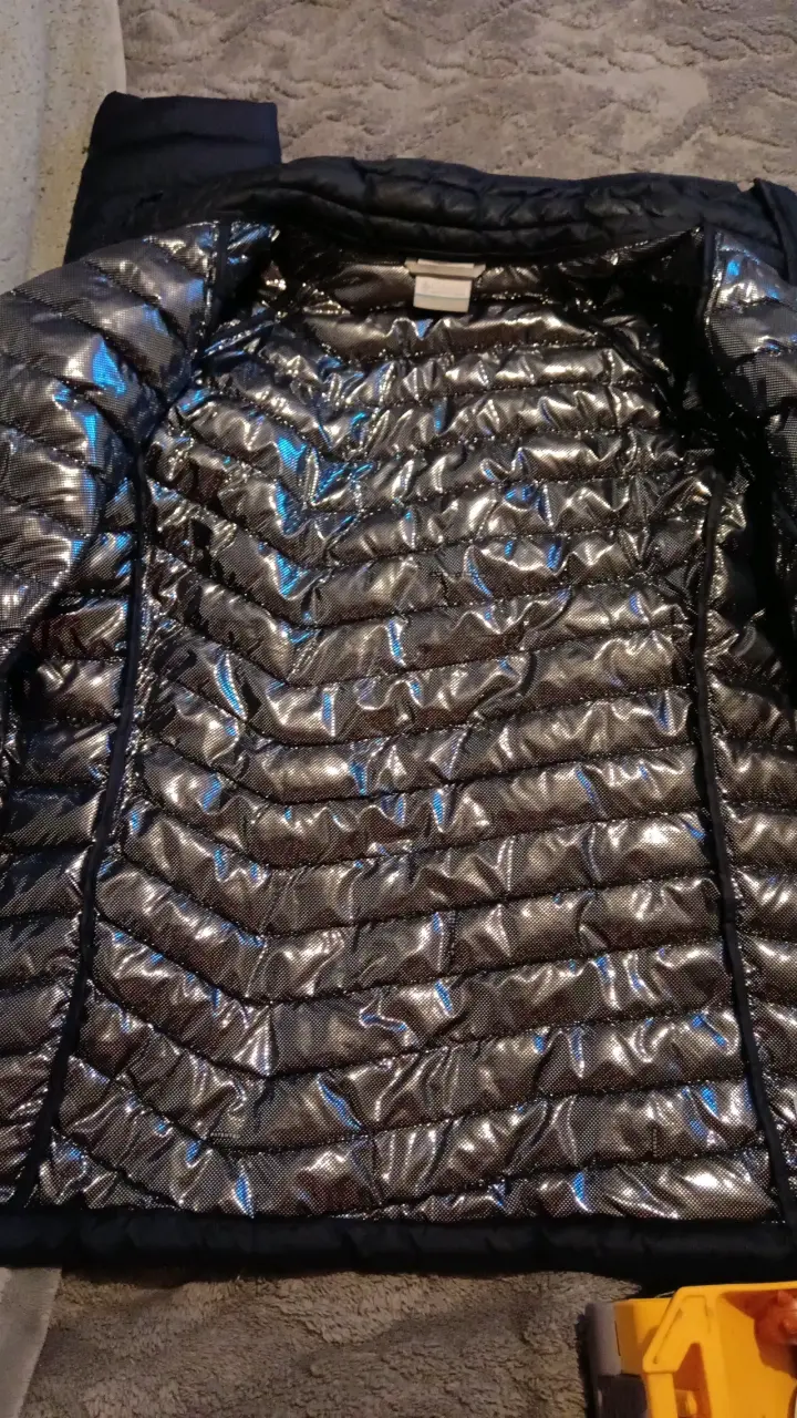 Chaqueta acolchada Columbia azul para mujer - 2