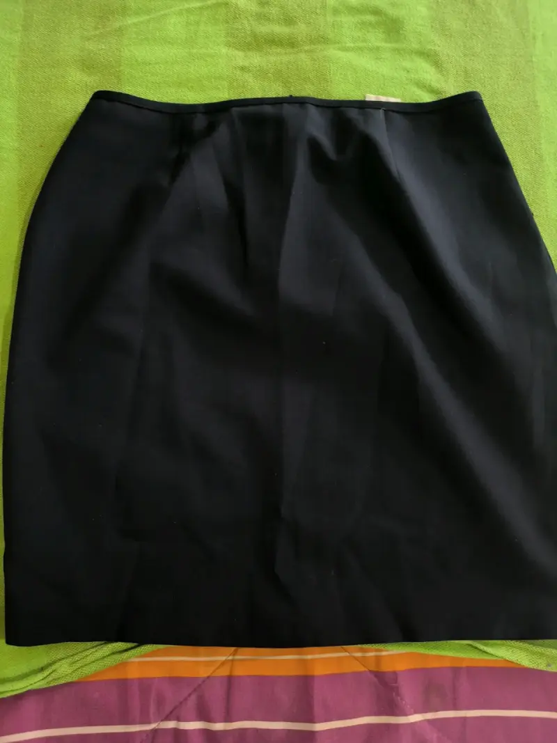 Falda corta estampada multicolor - 6