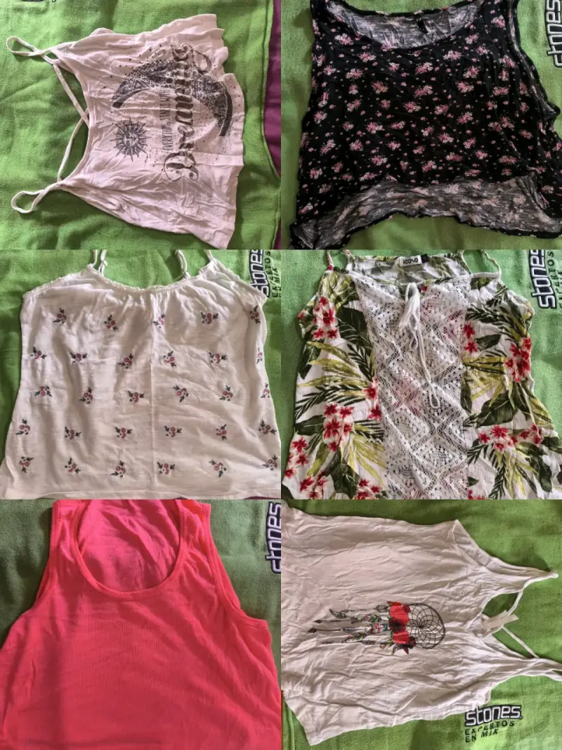 Lote de blusas y tops variados para mujer - 5