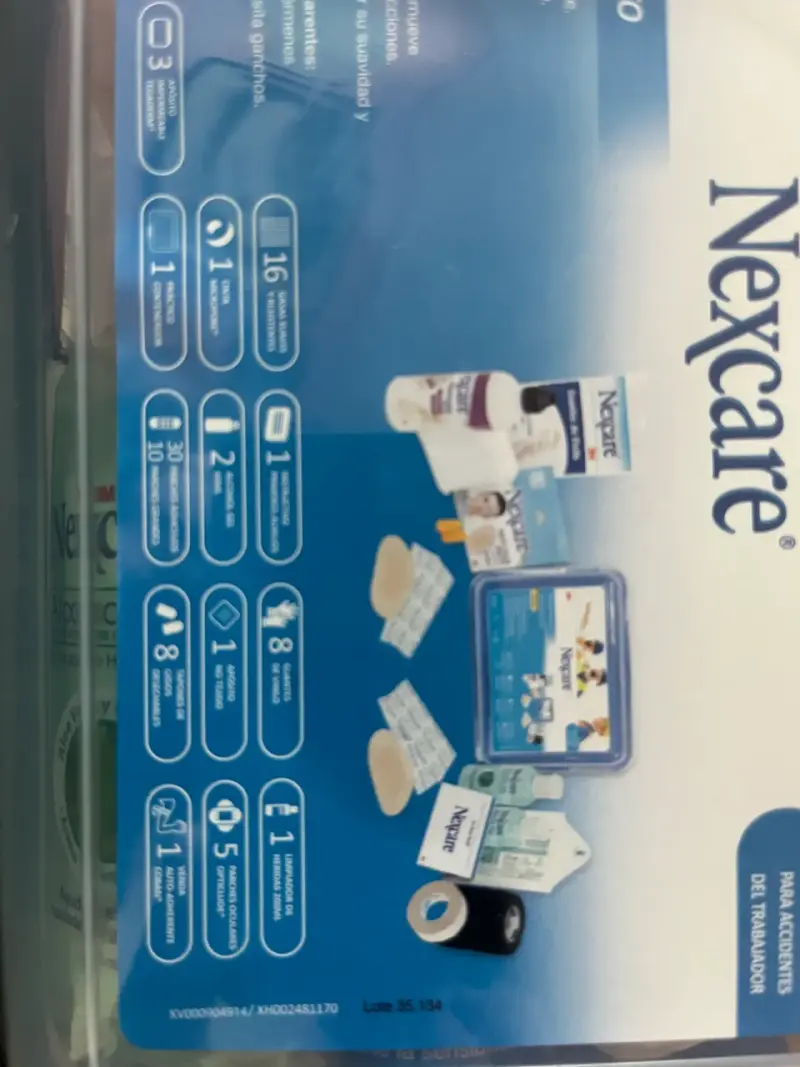 Botiquín Minero Nexcare 88 Piezas - 3
