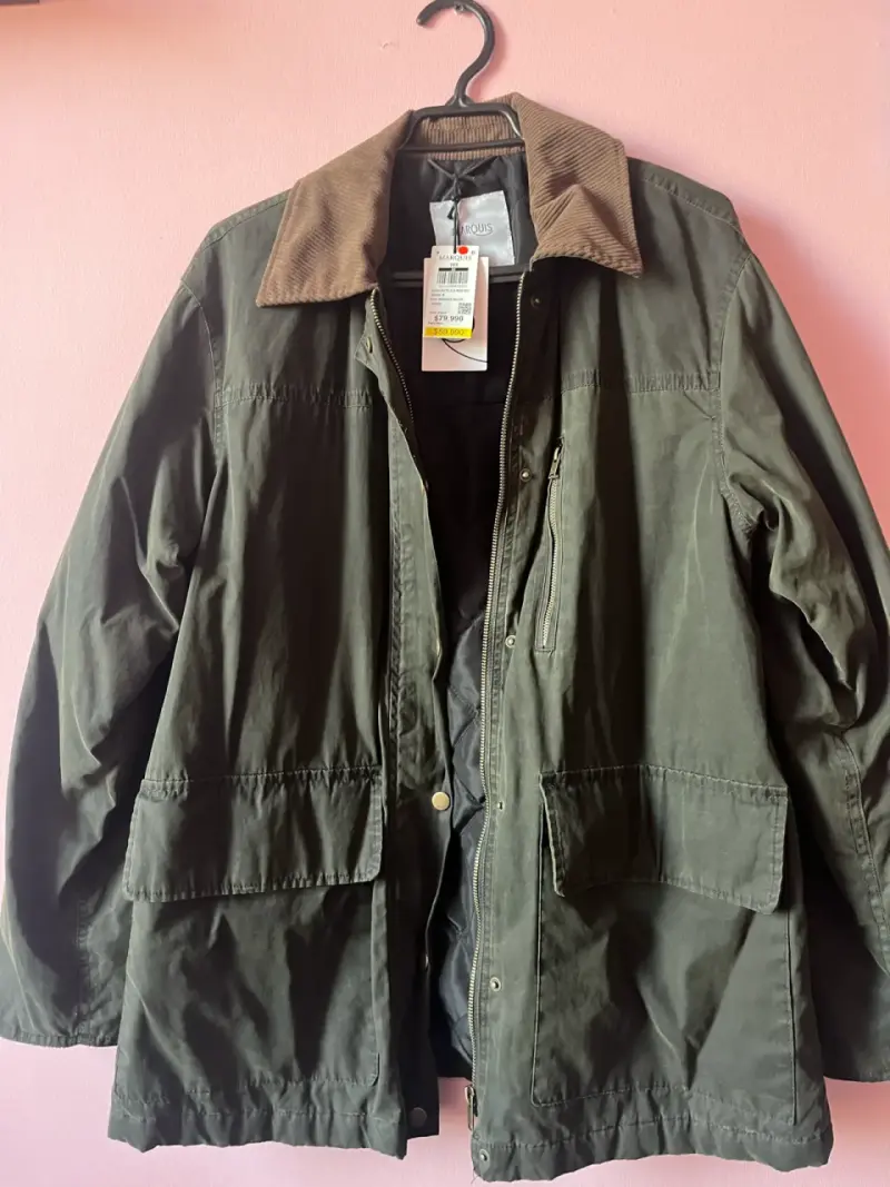 Chaqueta verde militar Marquis con forro térmico - 1