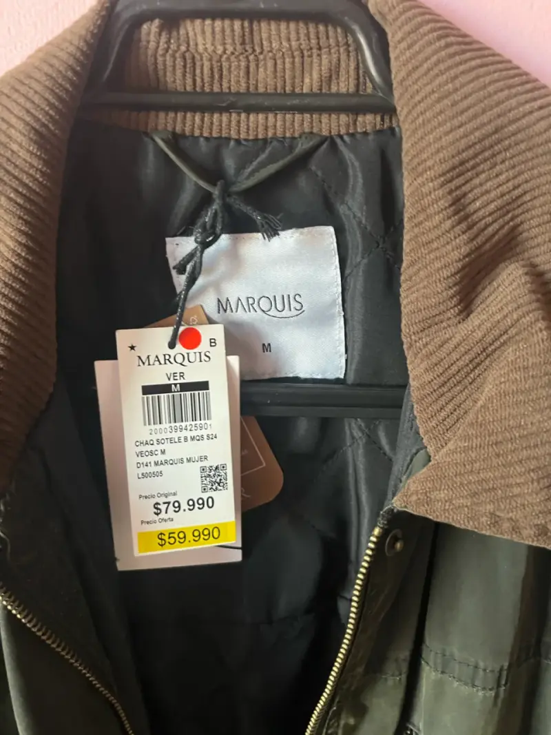 Chaqueta verde militar Marquis con forro térmico - 2