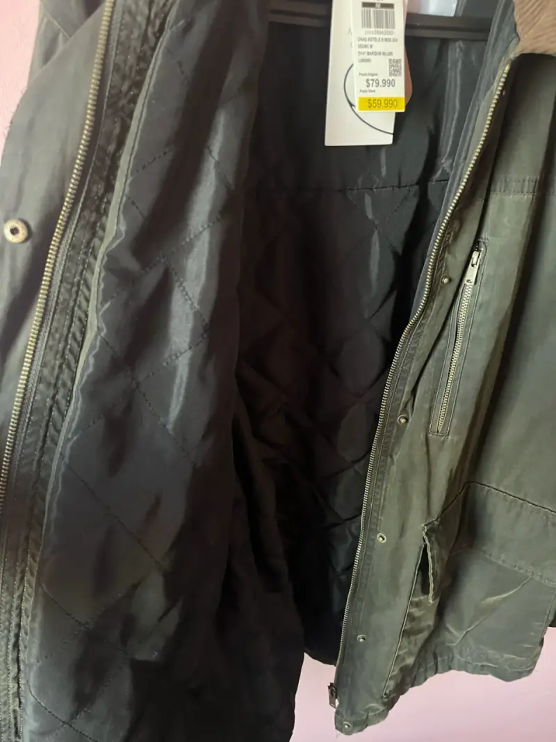 Chaqueta verde militar Marquis con forro térmico - 3