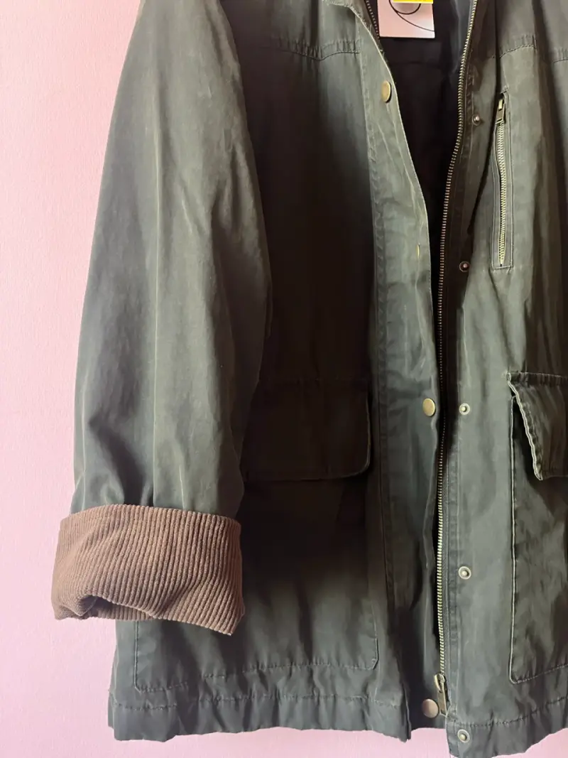 Chaqueta verde militar Marquis con forro térmico - 4