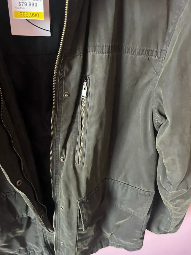 Chaqueta verde militar Marquis con forro térmico - 5