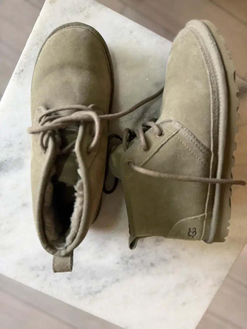 Botas de gamuza verde UGG - 1