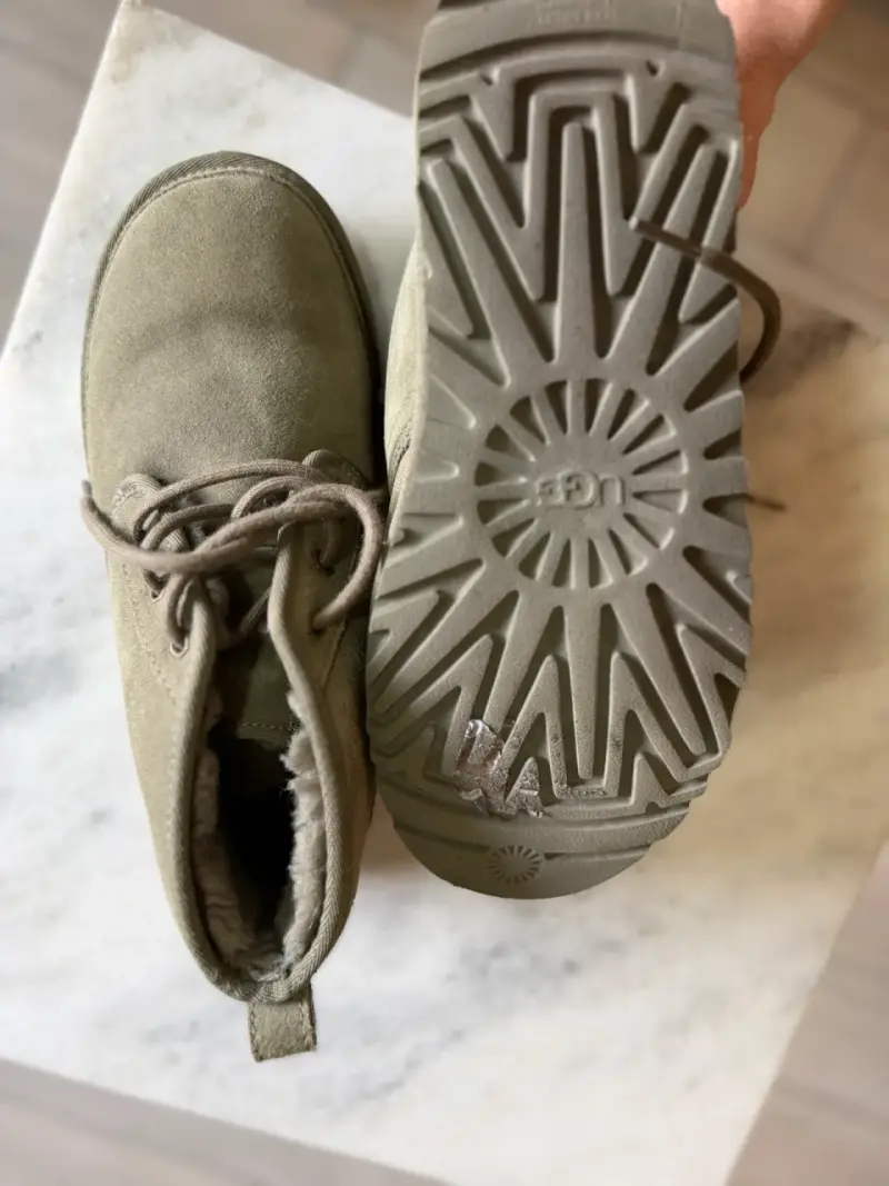 Botas de gamuza verde UGG - 3