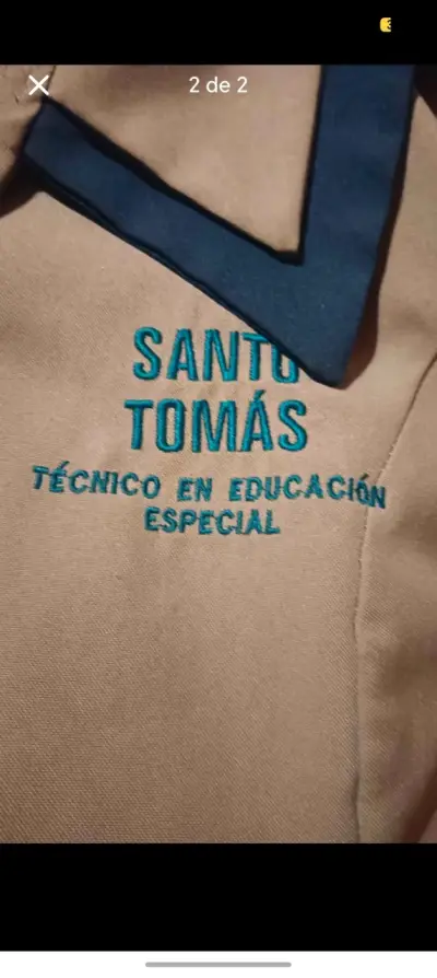 Delantal escolar Santo Tomás be - miniatura 2