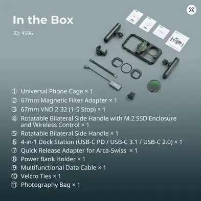 SmallRig - Brandon Li / Kit de vídeo teléfono - miniatura 5