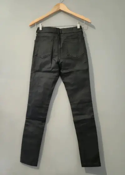 Jeans negros engomados Foster - miniatura 2