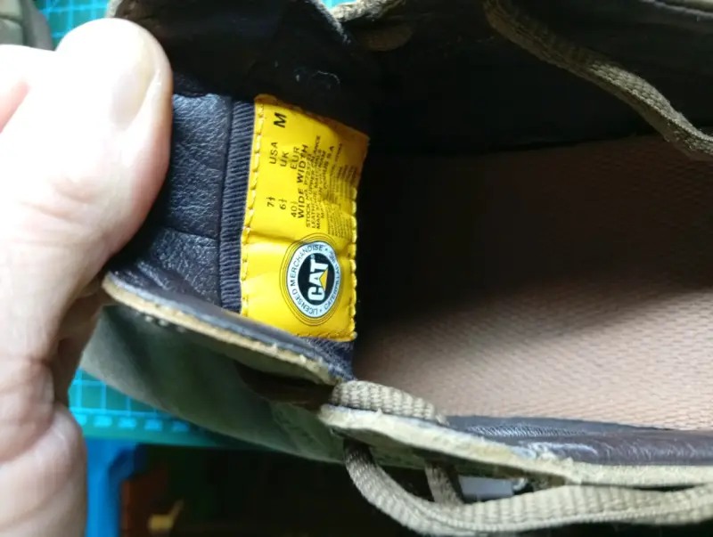 Zapatos Caterpillar de cuero para hombre en buen estado - 3