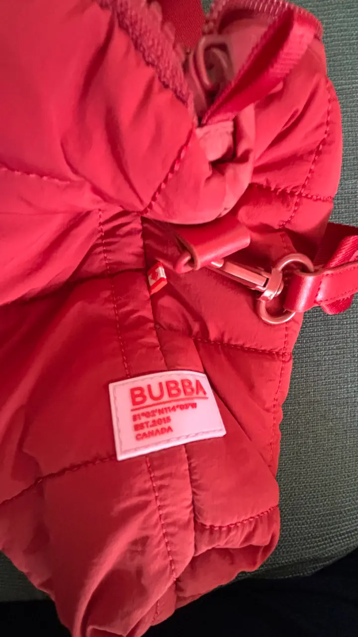 Bolso cruzado rojo Bubba acolchado - 2