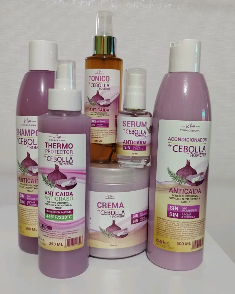 Set de Cuidado Capilar Cebolla y Romero