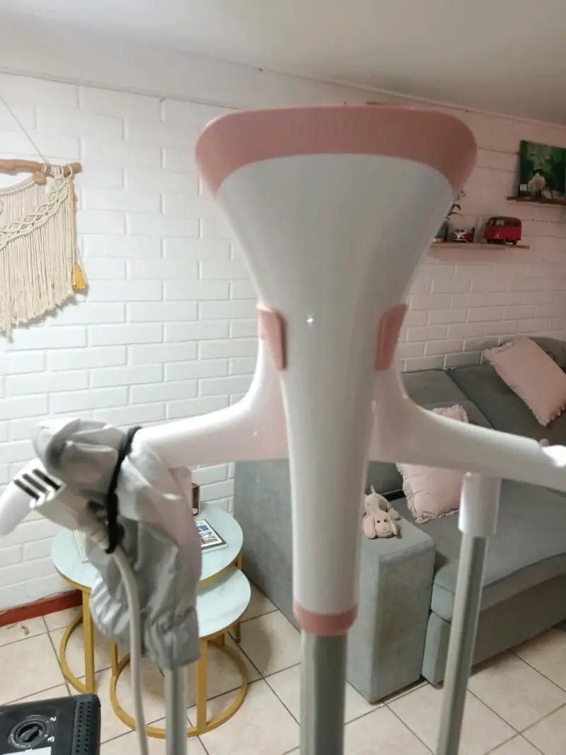 Vaporizador de ropa Philips rosa con ajuste ECO - 2