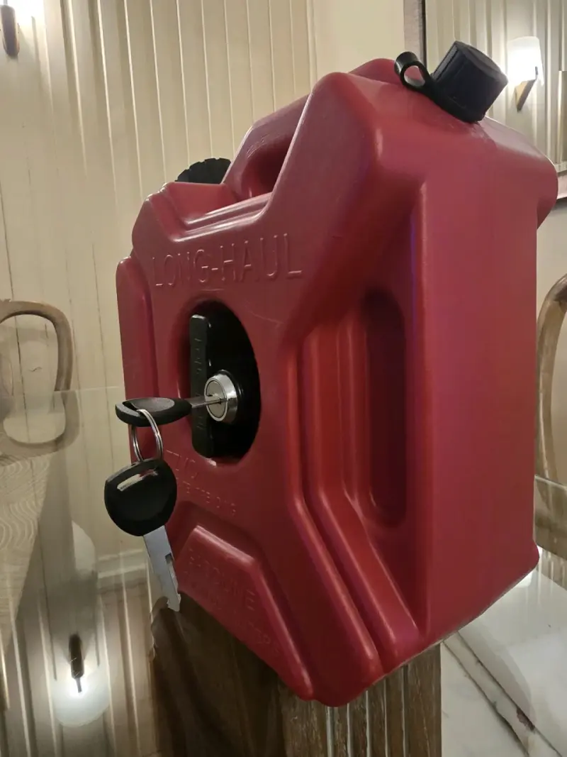 Bidones de gasolina Long-Haul con llave - 2