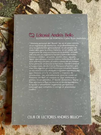 Libro Historia Personal del Boom de José Donoso - miniatura 3