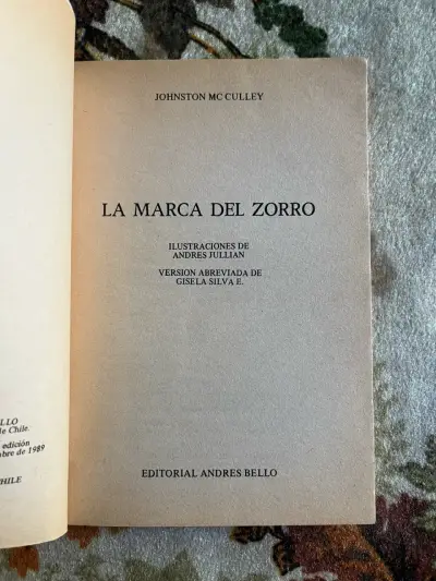 Libro 'La marca del Zorro' de Johnston Mc Culley - miniatura 2