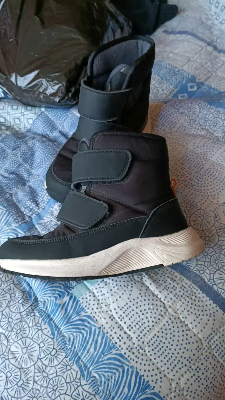 Botas de invierno negras para niños - 2
