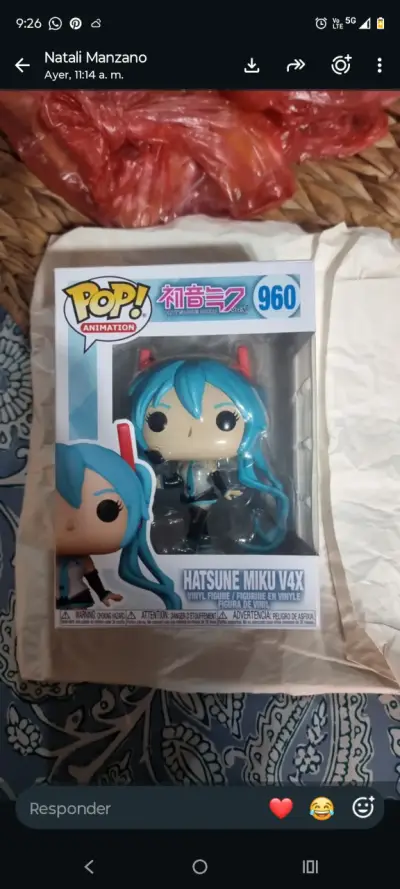 Figura Funko Pop Hatsune Miku V4X - miniatura 1