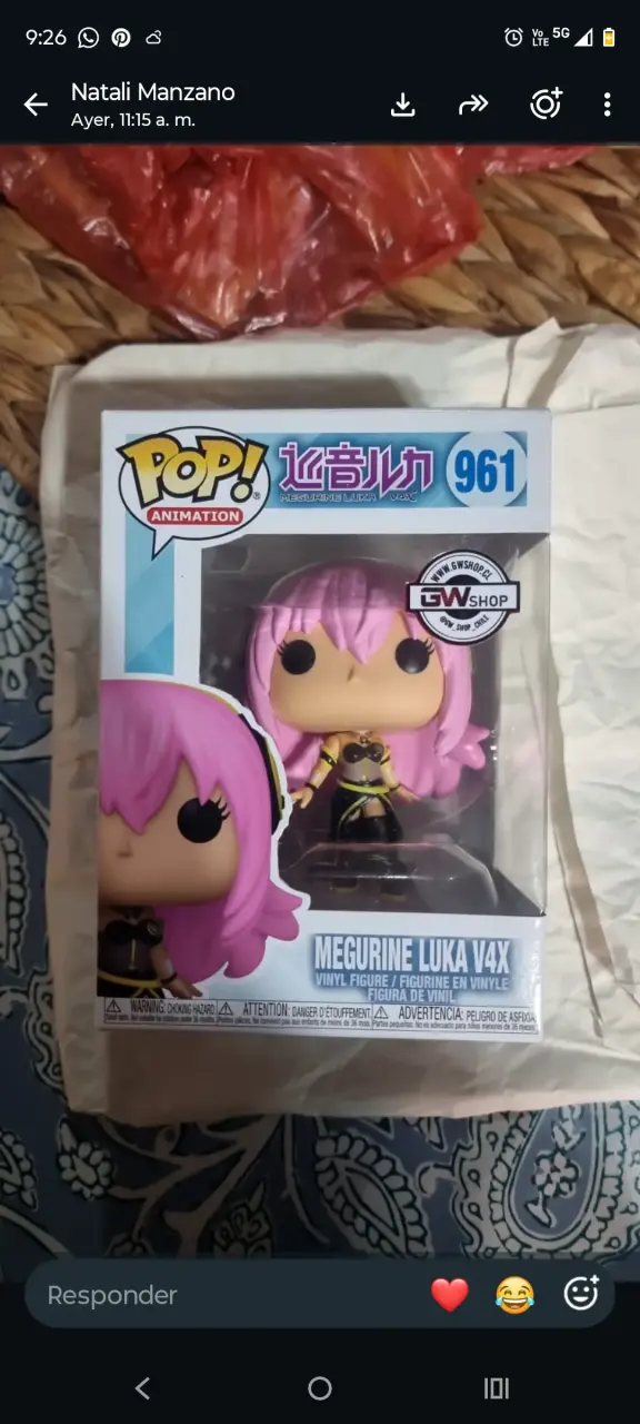 Figura Funko Pop Hatsune Miku V4X - 2