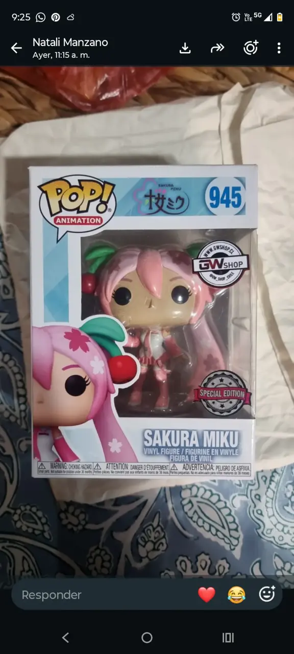 Figura Funko Pop Hatsune Miku V4X - 3