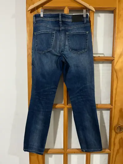 Jeans de mujer con bordado floral Cambio - miniatura 2