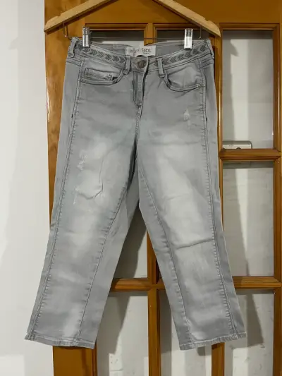 Jeans grises para mujer Cecil talla 27 - miniatura 1