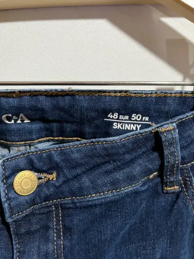 Jeans Skinny Azul C&A Talla 48 - miniatura 1