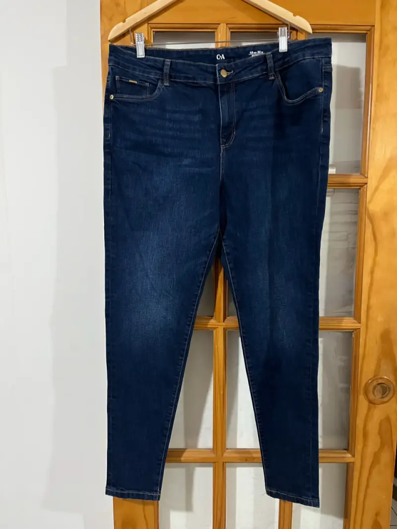 Jeans Skinny Azul C&A Talla 48 - 3