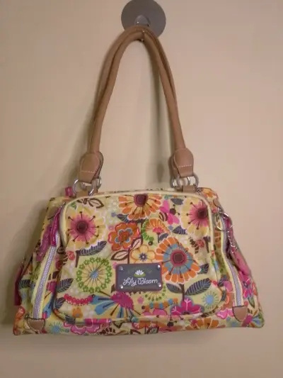 Bolso de mano floral Lily Bloom multicolor - miniatura 1