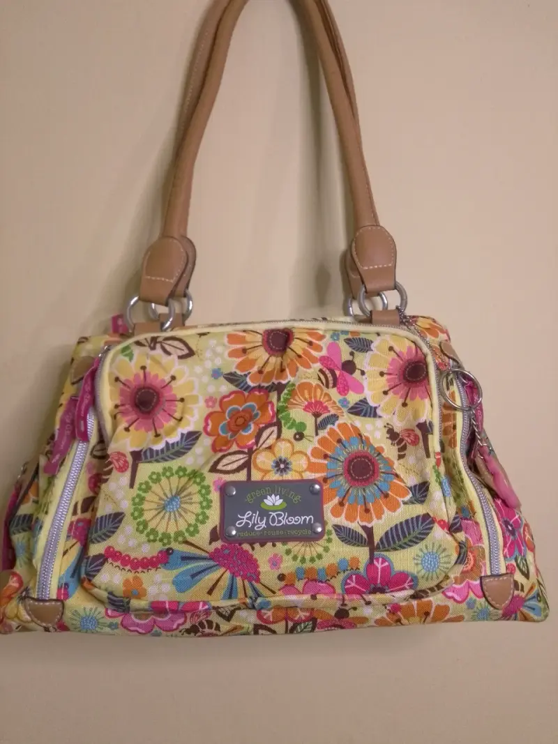 Bolso de mano floral Lily Bloom multicolor - 2