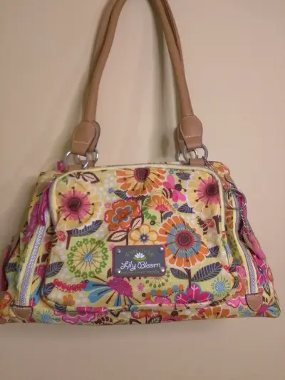 Bolso de mano floral Lily Bloom multicolor - miniatura 2