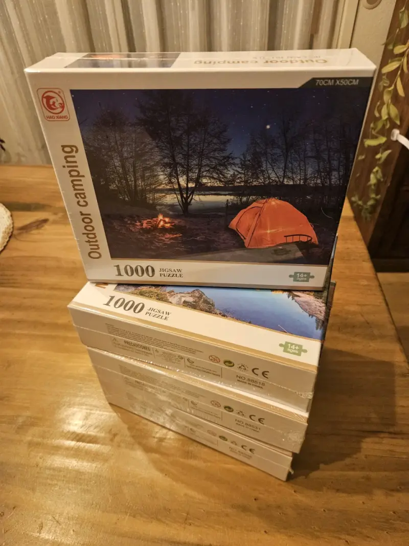 Rompecabezas de 1000 piezas sellado - 5