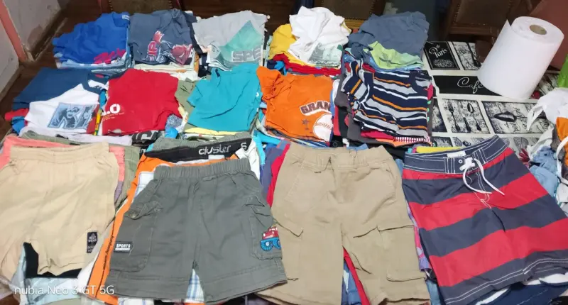 Lote de ropa infantil verano niño talla 3-6 - 1