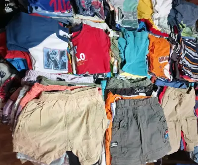 Lote de ropa infantil verano niño talla 3-6 - miniatura 2