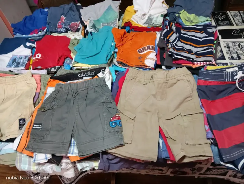 Lote de ropa infantil verano niño talla 3-6 - 4