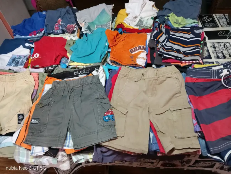 Lote de ropa infantil verano niño talla 3-6 - 5