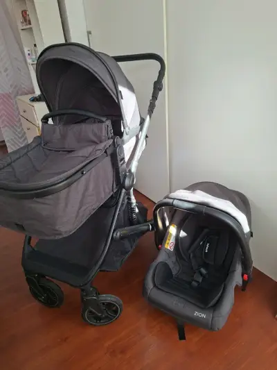 Coche de bebé Infanti Zion con silla de auto - miniatura 1