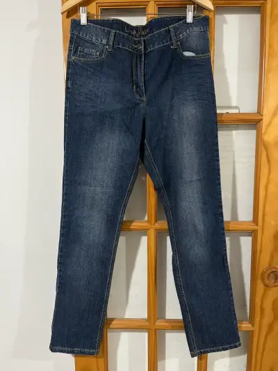 Jeans Lina Benotti azul oscuro para mujer - miniatura 1