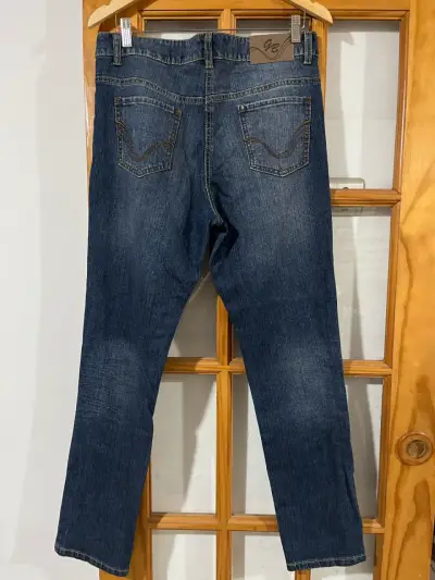 Jeans Lina Benotti azul oscuro para mujer - miniatura 2