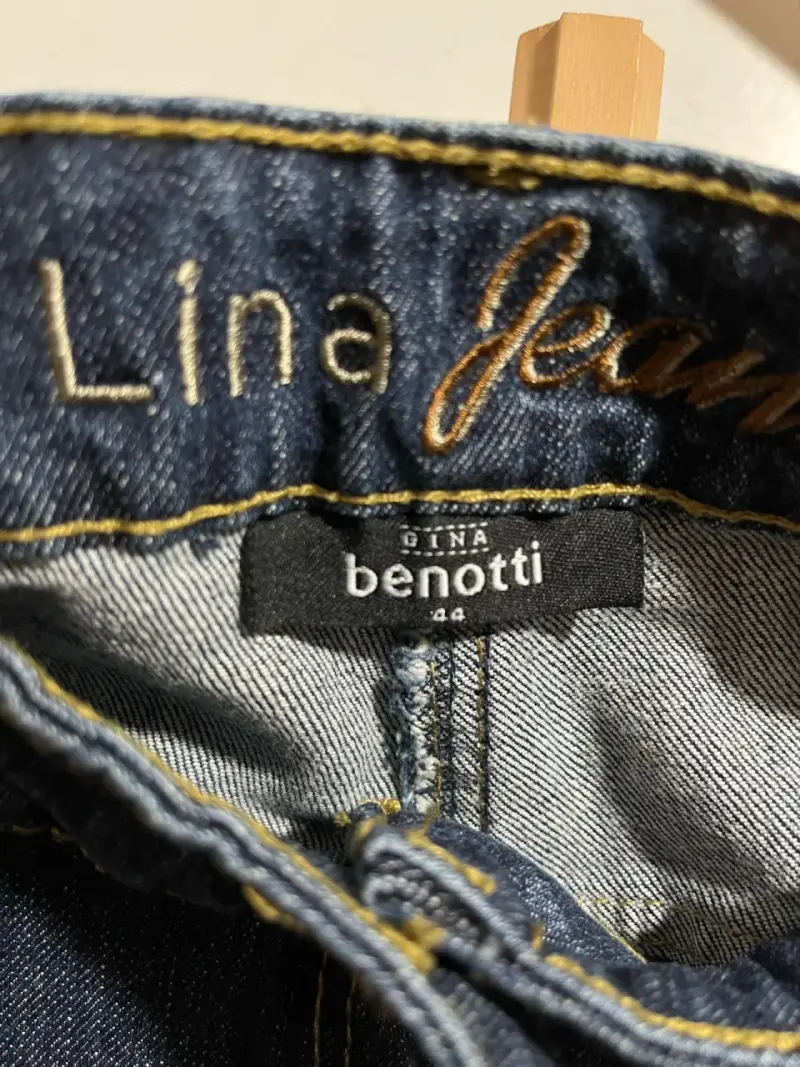 Jeans Lina Benotti azul oscuro para mujer - 3