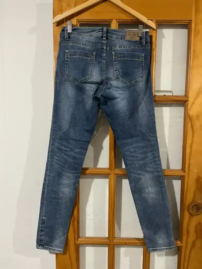 Jeans azul para mujer Multiblu talla 38 - miniatura 2